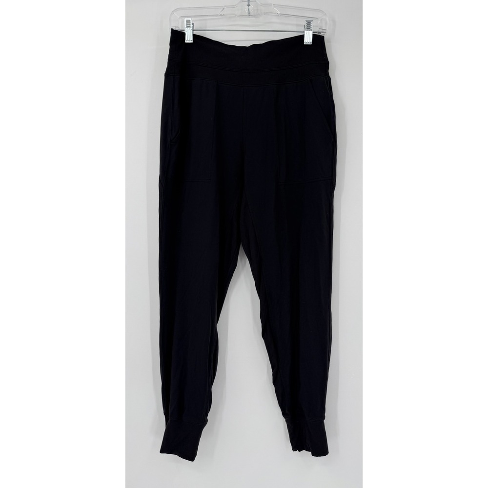 Athleta Venice Jogger Black High Rise Athletic Pants Womens Size MT Tall